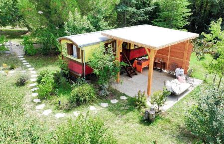 Roulotte(s)46G13135 Lendou-en-Quercy - Lot - photo